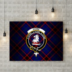 Home (or Hume) Crest Canvas New