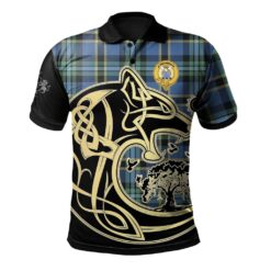 Hope Clan Polo Shirt Viking Wolf