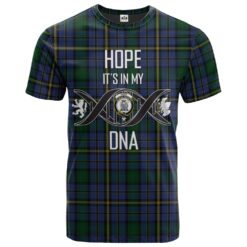 Hope (Vere - Weir) 01 Clan DNA In Me Tartan Crest T-Shirt