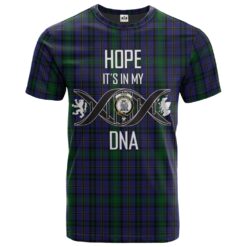 Hope (Vere - Weir) 02 Clan DNA In Me Tartan Crest T-Shirt