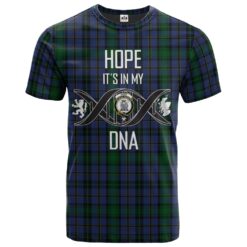 Hope (Vere - Weir) 03 Clan DNA In Me Tartan Crest T-Shirt