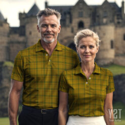 Houston Scottish Clan Tartan Polo Shirt - Authentic Heritage Apparel