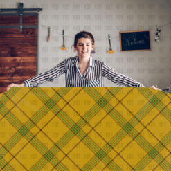 Houston Tartan Tablecloth New