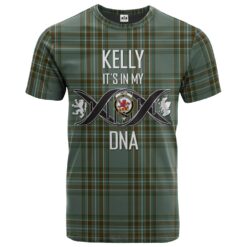 Kelly Dress Clan DNA In Me Tartan Crest T-Shirt