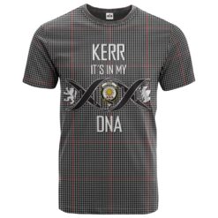 Kerr Shepherd Clan DNA In Me Tartan Crest T-Shirt