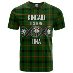Kincaid Modern Clan DNA In Me Tartan Crest T-Shirt