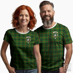 Kincaid Scottish Tartan T-shirt with Crest – Authentic Clan Apparel