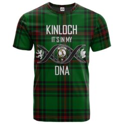 Kinloch Clan DNA In Me Tartan Crest T-Shirt