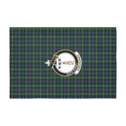 Kirkpatrick Crest Tartan Tablecloth
