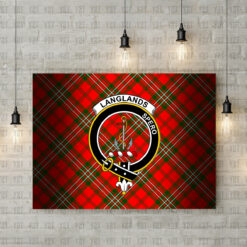 Langlands Crest Canvas New