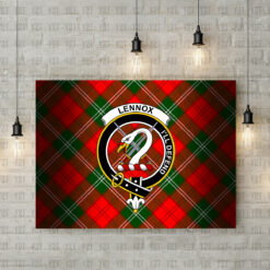 Lennox (Lennox Kincaid) Crest Canvas New