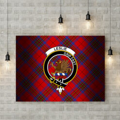 Leslie (Earl of Rothes) Crest Canvas New
