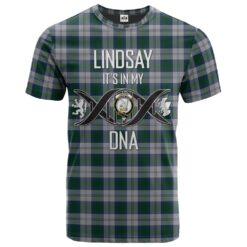 Lindsay Dress Clan DNA In Me Tartan Crest T-Shirt