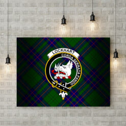 Lockhart Crest Canvas New