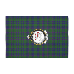 Lockhart Crest Tartan Tablecloth