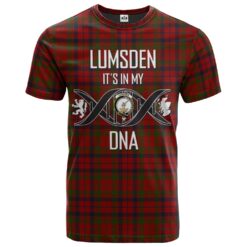Lumsden Boghead Clan DNA In Me Tartan Crest T-Shirt