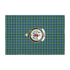 Lyon Clan Crest Tartan Tablecloth