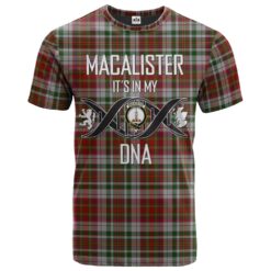 MacAlister Dress Clan DNA In Me Tartan Crest T-Shirt