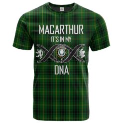 MacArthur Clan DNA In Me Tartan Crest T-Shirt