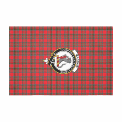 MacBain Crest Tartan Tablecloth