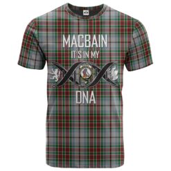Macbain Dress Clan DNA In Me Tartan Crest T-Shirt