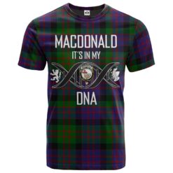 MacDonald Clan DNA In Me Tartan Crest T-Shirt