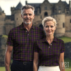 MacDonald (Clan Donald) Scottish Clan Tartan Polo Shirt - Authentic Heritage Apparel