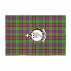 MacDonald (Clan Ranald) Crest Tartan Tablecloth