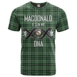 MacDonald Lord of the Isles Hunting 01 Clan DNA In Me Tartan Crest T-Shirt