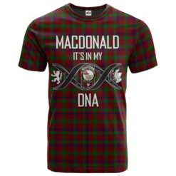 MacDonald of Aird and Valley Clan DNA In Me Tartan Crest T-Shirt
