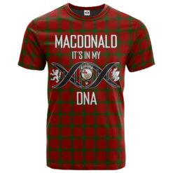 MacDonald of Sleat Clan DNA In Me Tartan Crest T-Shirt