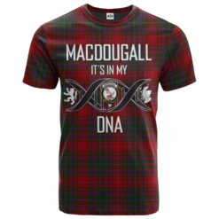 MacDougall Paton Clan DNA In Me Tartan Crest T-Shirt