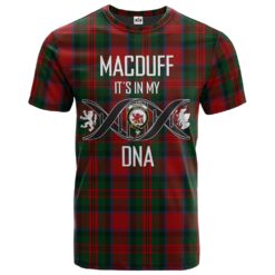 MacDuff 01 Clan DNA In Me Tartan Crest T-Shirt