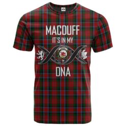 MacDuff 02 Clan DNA In Me Tartan Crest T-Shirt