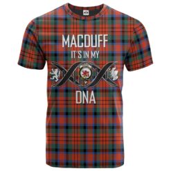 MacDuff Ancient Clan DNA In Me Tartan Crest T-Shirt