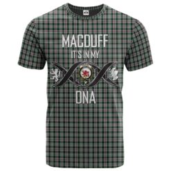 MacDuff Dress 01 Clan DNA In Me Tartan Crest T-Shirt
