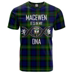 MacEwen - MacEwan 02 Clan DNA In Me Tartan Crest T-Shirt
