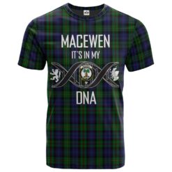 MacEwen - MacEwan 03 Clan DNA In Me Tartan Crest T-Shirt