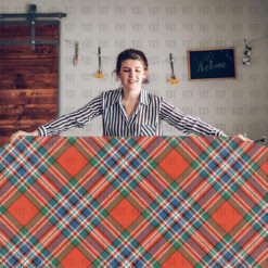 MacFarlane Ancient back Tartan Tablecloth New