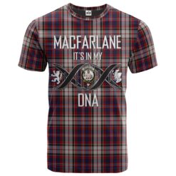 MacFarlane Dress Clan DNA In Me Tartan Crest T-Shirt
