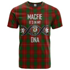 Macfie - MacPhie Clan DNA In Me Tartan Crest T-Shirt