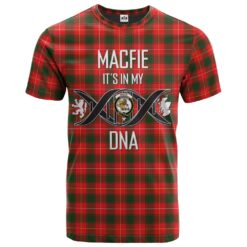MacFie Clan DNA In Me Tartan Crest T-Shirt