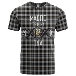 MacFie of Colonsay Dress Clan DNA In Me Tartan Crest T-Shirt