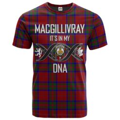 MacGillivray Clan DNA In Me Tartan Crest T-Shirt