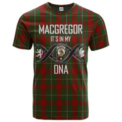 MacGregor 01 Clan DNA In Me Tartan Crest T-Shirt