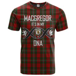 MacGregor Clan DNA In Me Tartan Crest T-Shirt