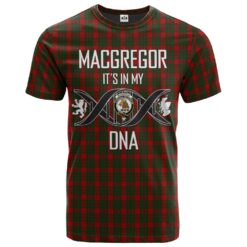 MacGregor of Glenstrae 02 Clan DNA In Me Tartan Crest T-Shirt