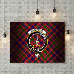 MacIntyre Crest Canvas New