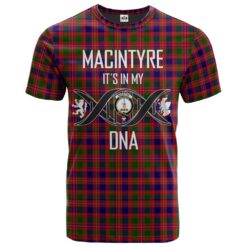 MacIntyre Modern Clan DNA In Me Tartan Crest T-Shirt