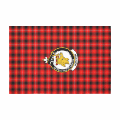 MacIver Crest Tartan Tablecloth